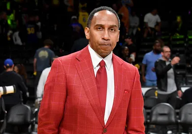 Celebrities At The Los Angeles Lakers Game