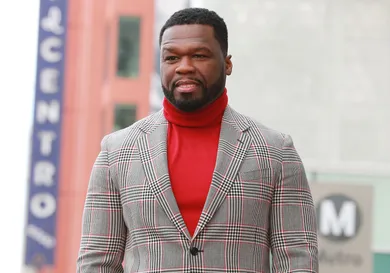 Curtis "50 Cent" Jackson Is Honored With A Star On The Hollywood Walk Of Fame