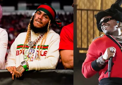 6ix9ine Listening Gunna