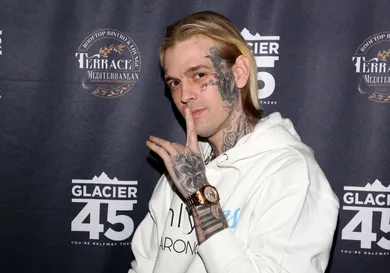 Aaron Carter Performs At Larry Flynt's Hustler Club