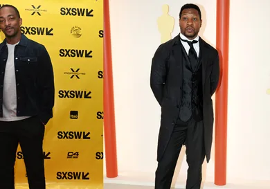 Anthony Mackie Jonathan Majors