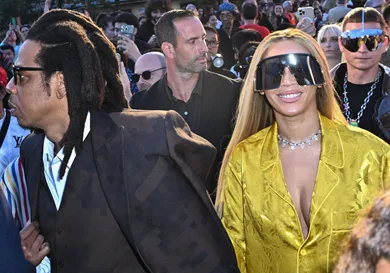 Louis Vuitton: Front Row - Paris Fashion Week - Menswear Spring/Summer 2024