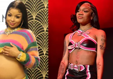 Chrisean Rock Rolling Blunt Instagram Live GloRilla