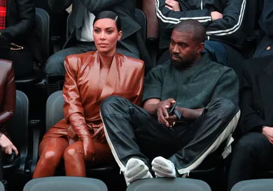 Balenciaga : Front Row - Paris Fashion Week Womenswear Fall/Winter 2020/2021