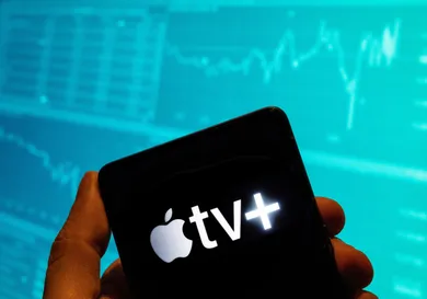 In this photo illustration, the American on-demand Internet