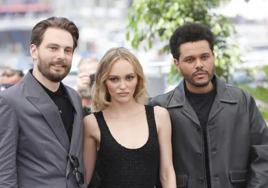 Sam Levinson, Lily-Rose Depp et Abel Tesfaye (The Weeknd)