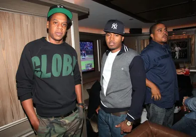 JAY Z Hosts The Premiere Of NBA 2K13 With Cover Athletes And NBA Superstars Kevin Durant And Derrick Rose - Inside