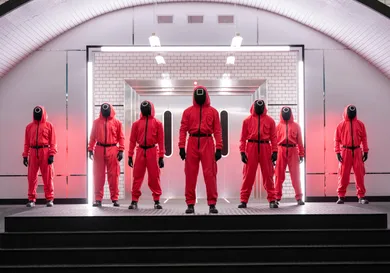 Squid Game: The Challenge. Cr. Pete Dadds/Netflix © 2023