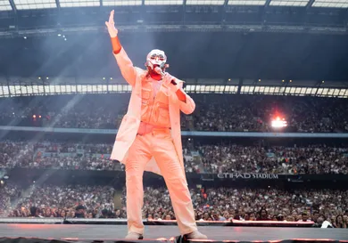 The Weeknd Performs At Etihad Stadium