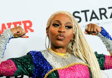 Lil Mo attends the Power Final Season Premiere held at