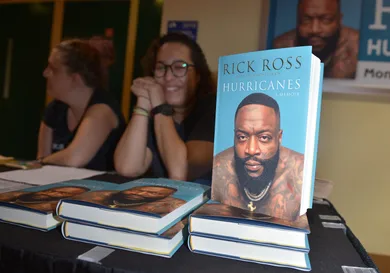 Rick Ross Promotes His New Book "Rick Ross Hurricanes: A Memoir"