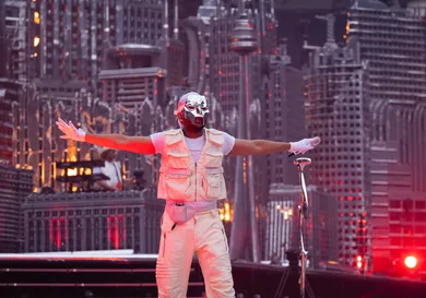 The Weeknd Performs At Etihad Stadium