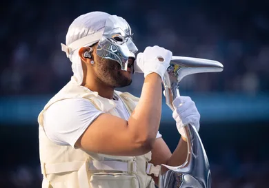 The Weeknd Performs At Etihad Stadium
