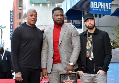 Curtis "50 Cent" Jackson Is Honored With A Star On The Hollywood Walk Of Fame