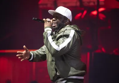 50 Cent Performs At Ball Arena