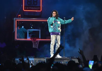 Celebrities Attend The 68th NBA All-Star Game - Inside