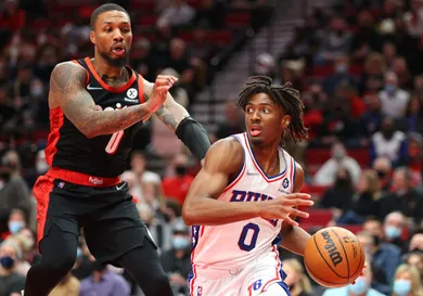Philadelphia 76ers v Portland Trail Blazers