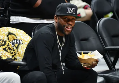 Celebrities At The Los Angeles Clippers Game