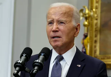 President Biden Delivers Remarks On Supreme Court's LGBTQ Case Ruling And Court's Decision Against His Student Loan Debt Forgiveness Plan