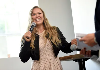 Ronda Rousey Hosts Reebok Women's Luncheon