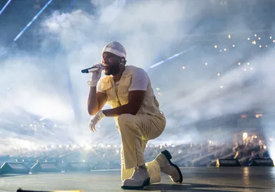 The Weeknd Performs At The London Stadium