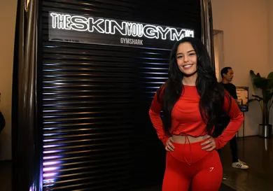 Gymshark Enters The Beauty Chat With Lori Harvey &amp; Valkyrae At 'The Skin You Gym In Studio'