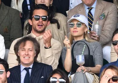 Celebrity Sightings At Wimbledon 2023 - Day 14