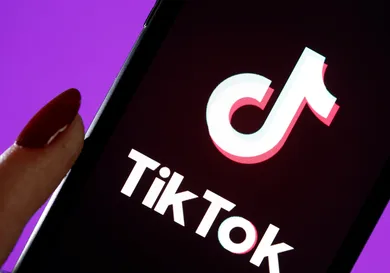Tik Tok media App Illustration