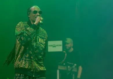 Snoop Dogg And Wiz Khalifa Perform At Rogers Arena