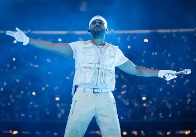 The Weeknd Performs At The London Stadium