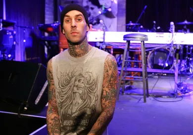 Travis Barker's "Give The Drummer Some" Press Day