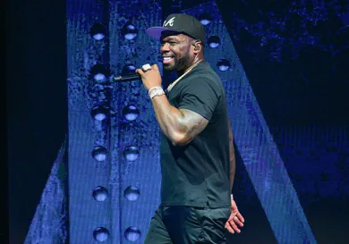 50 Cent Performs At Ball Arena