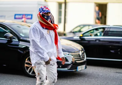 Street Style -Paris Fashion Week - Menswear Spring-Summer 2019 : Day Six