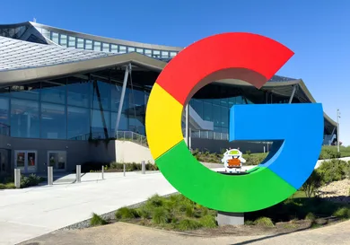 Google's Bay View Campus In Silicon Valley