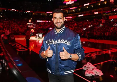 Celebrities Attend Dallas Mavericks v Atlanta Hawks