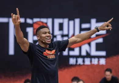 NBA Player Giannis Antetokounmpo's Trip To China