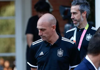 Pedro Sanchez receives to the Spain Women Team as World Cup Champions