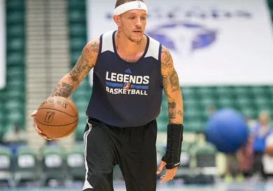 Delonte West a current d league basketball player with the Texas Legends