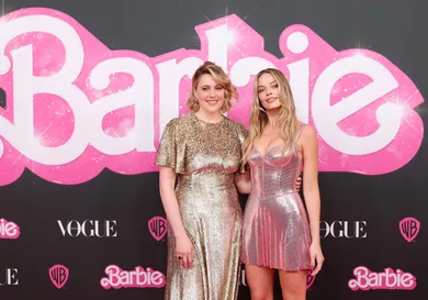 Celebrities Attend "Barbie" Celebration Party