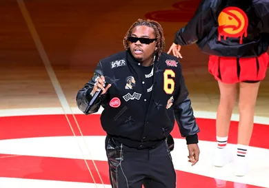 Celebrities Attend Boston Celtics v Atlanta Hawks