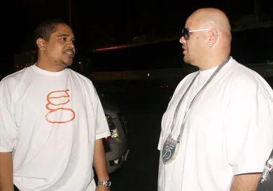 Fat Joe's Clap and Revolve Video Shoot in Prospect Park