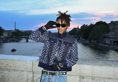 Louis Vuitton: Front Row - Paris Fashion Week - Menswear Spring/Summer 2024