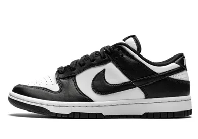 NIKE Dunk Low Womens Panda - Black : White