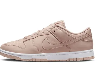 Nike Womens Dunk Low PRM MF Pink Oxford