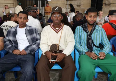 Wales Bonner : Front Row - Paris Fashion Week - Menswear Spring/Summer 2024