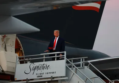 Former President Donald Trump Surrenders To Fulton County Jail In Election Case