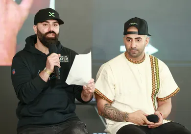 LiveXLive &amp; Social Gloves: Battle of the Platforms Press Conference @ Fred Segal West Hollywood