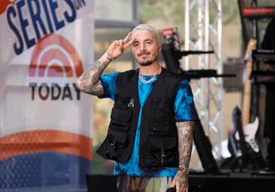 J Balvin Performs On NBC's "Today"