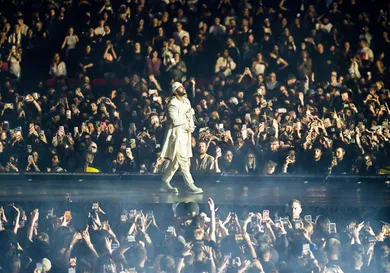 The Weeknd Performs At Wembley Stadium