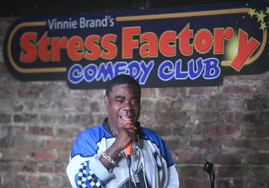 Tracy Morgan Performs At The Stress Factory Comedy Club